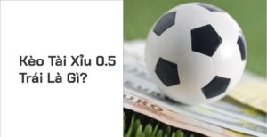 kèo tài xỉu 0.5 trái