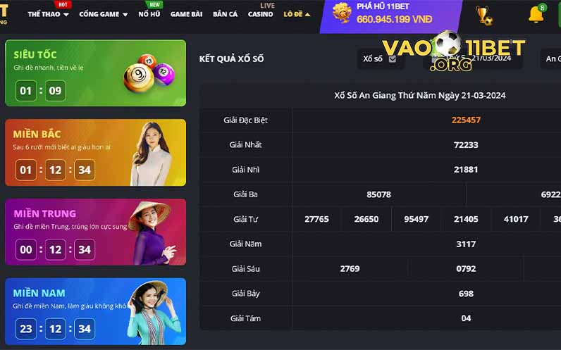 lô đề 11bet